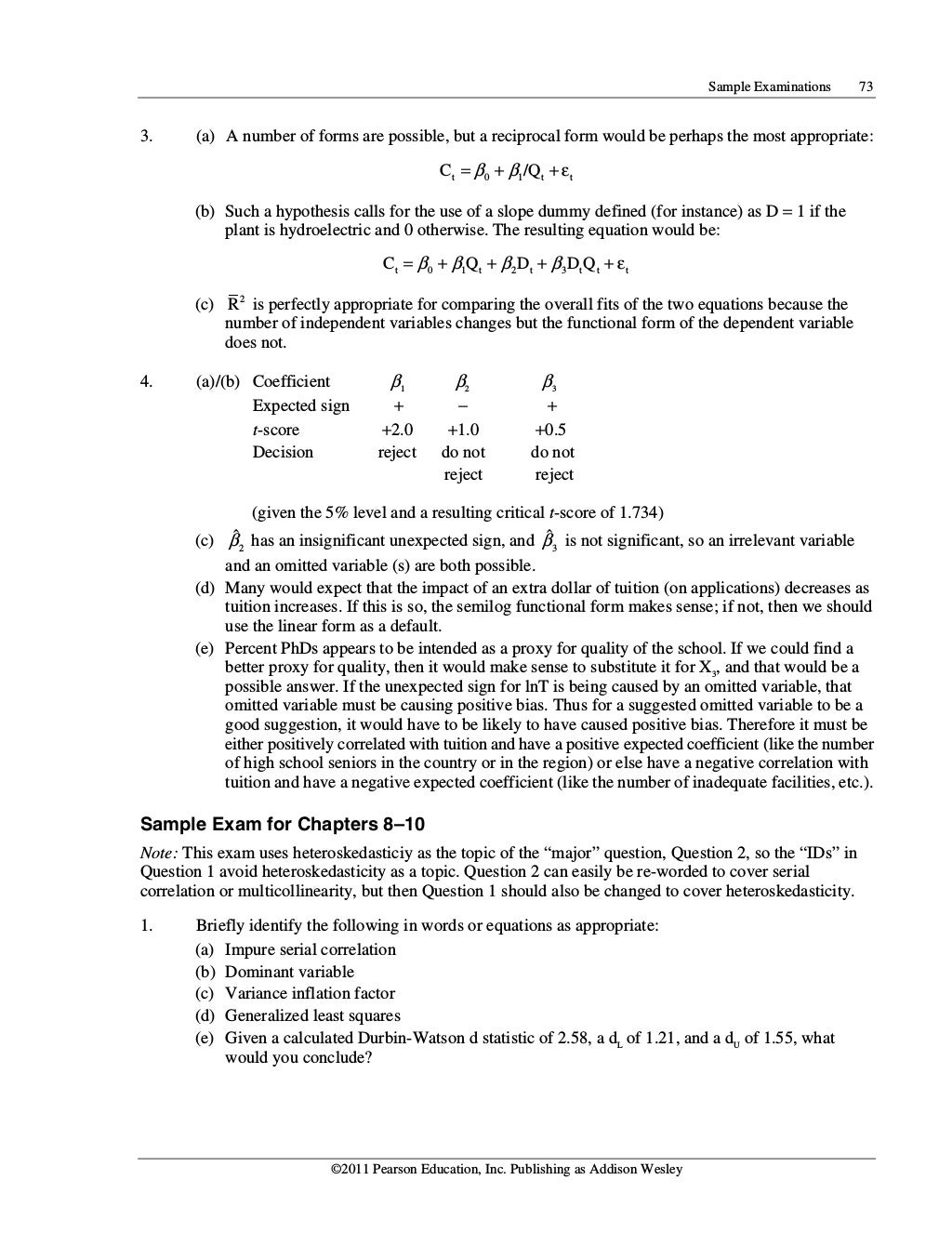 Using Econometrics A Practical Guide 6th Edition Pdf