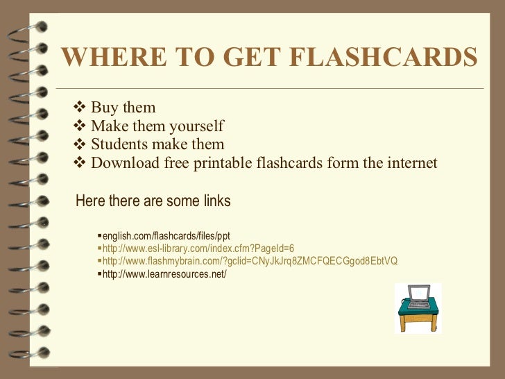 Using Flashcards With Young Learners