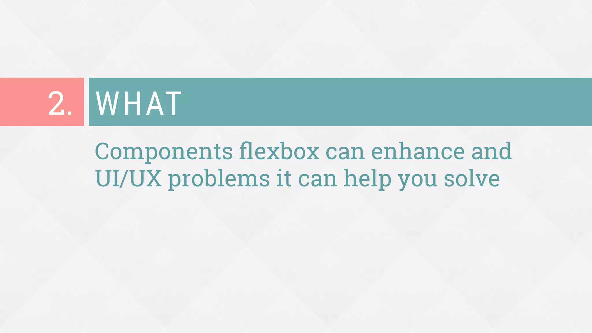 content-driven, unit-less sizes
 