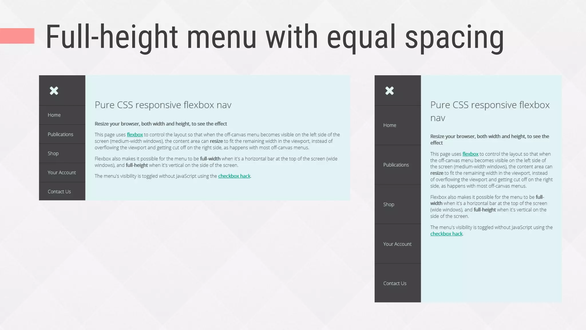Reorder for good, not evil.
 