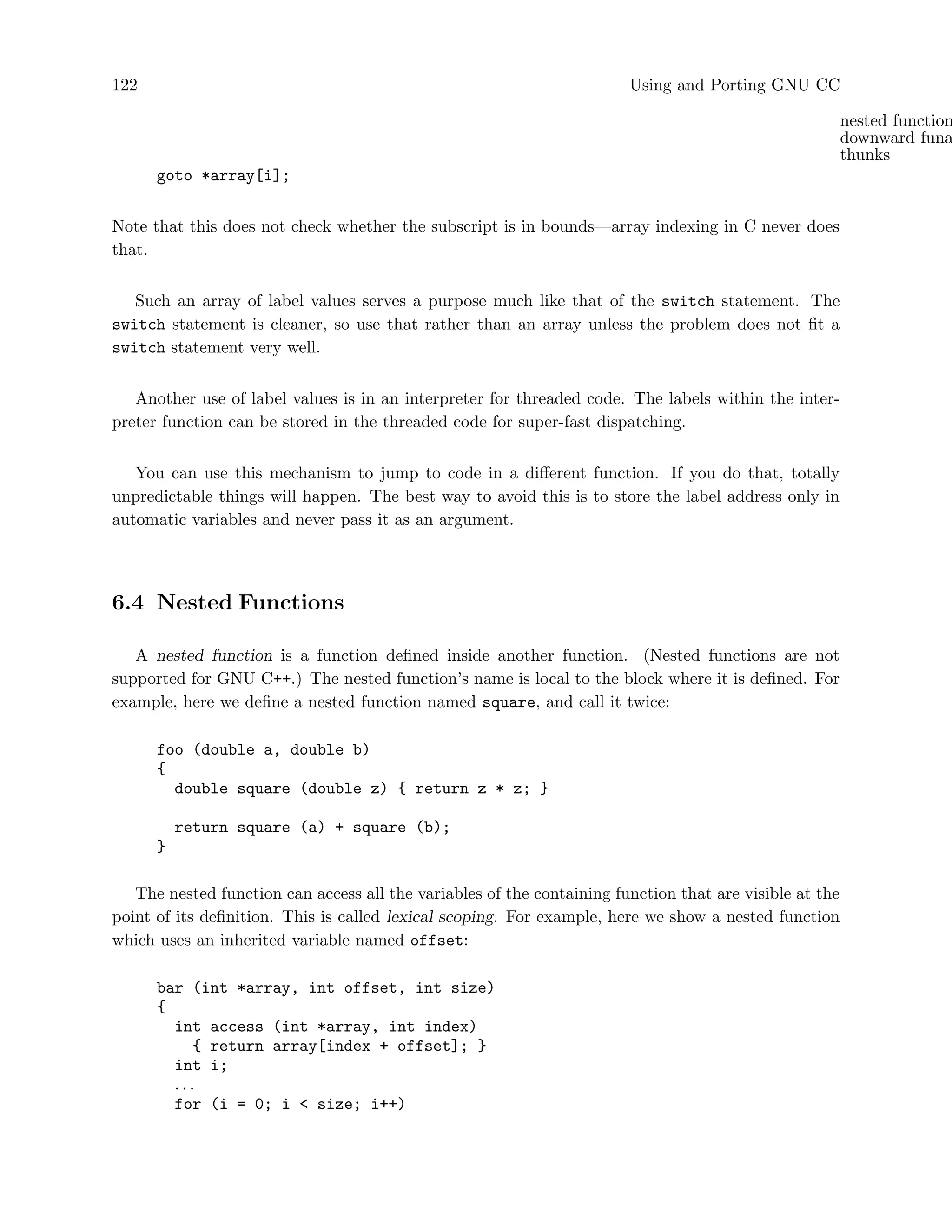Using Gcc