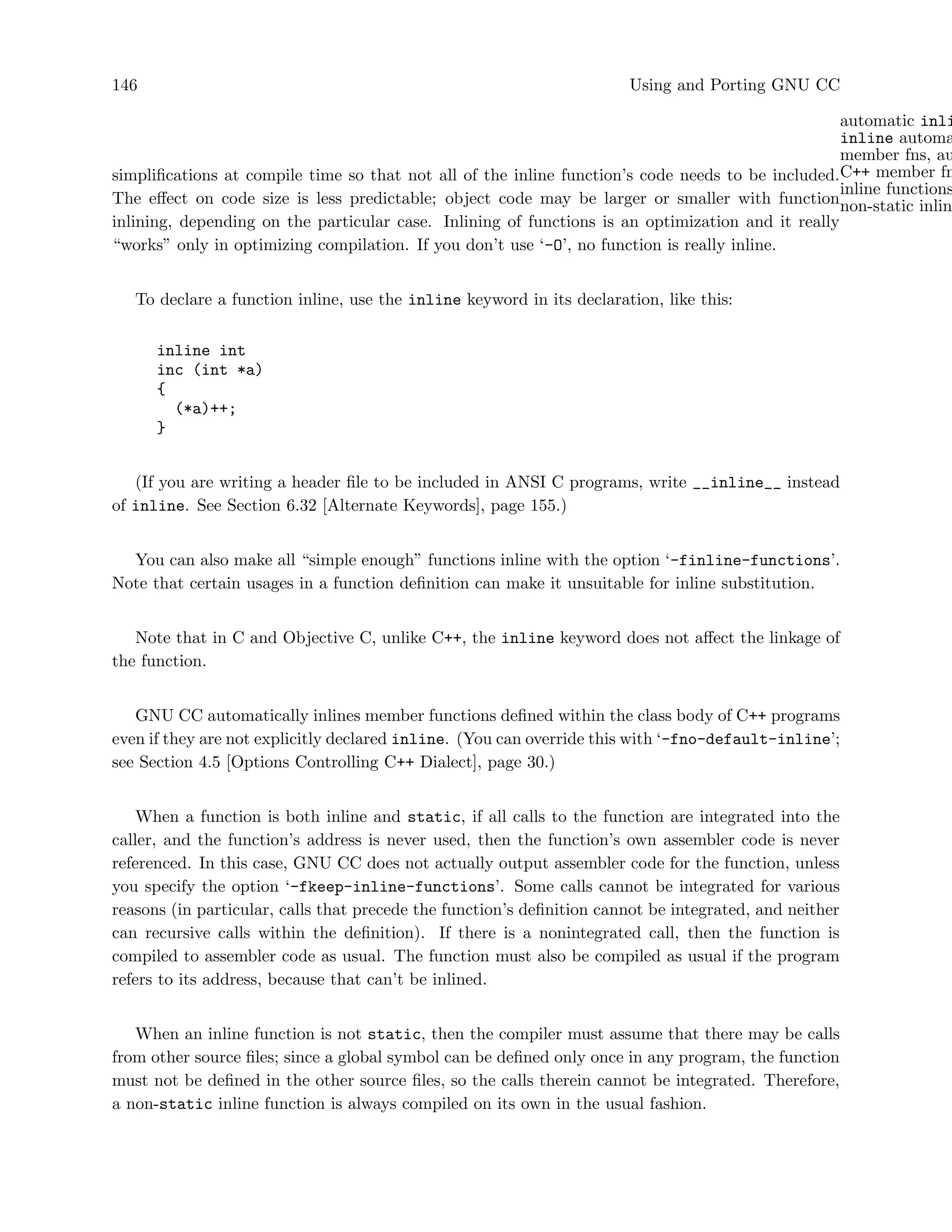 Using Gcc