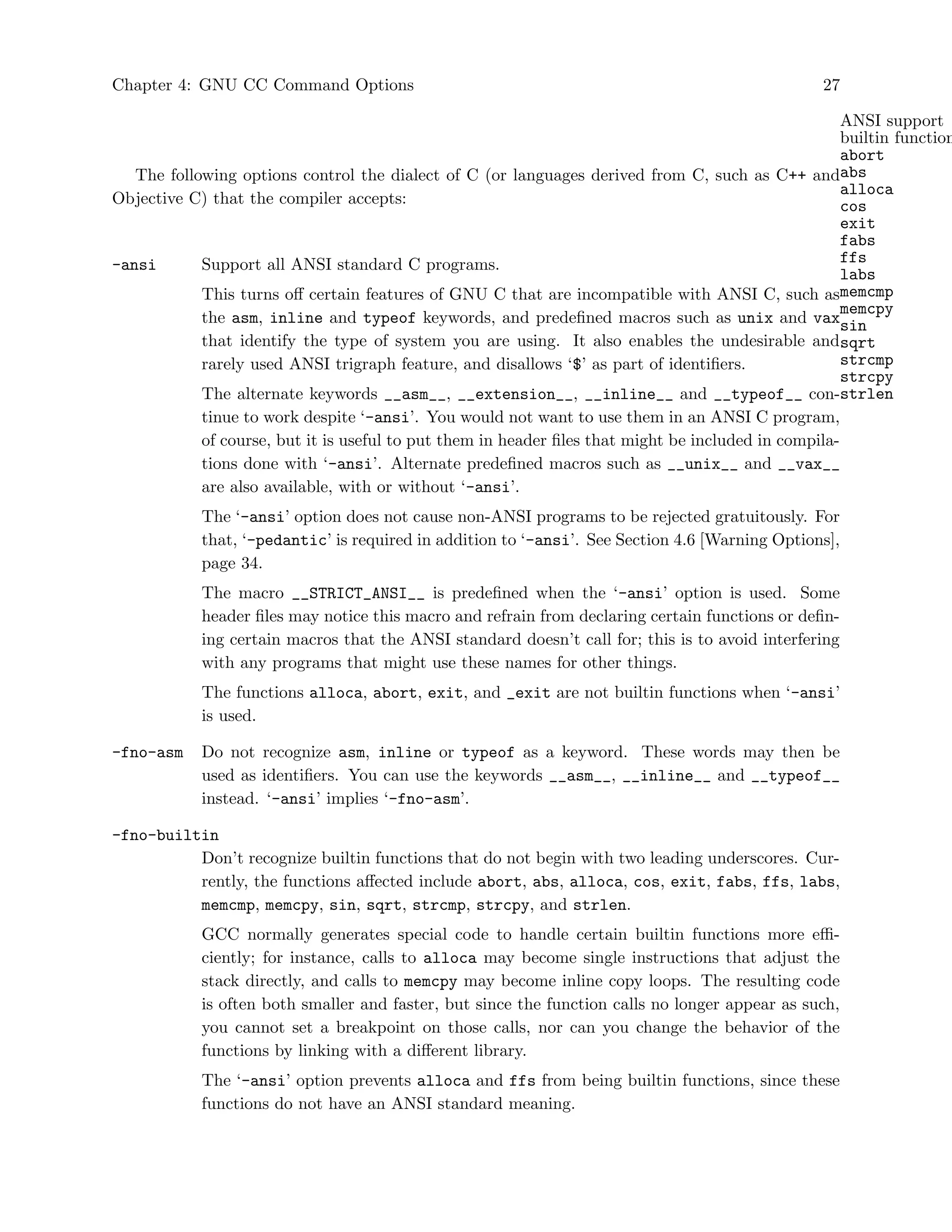 Using Gcc