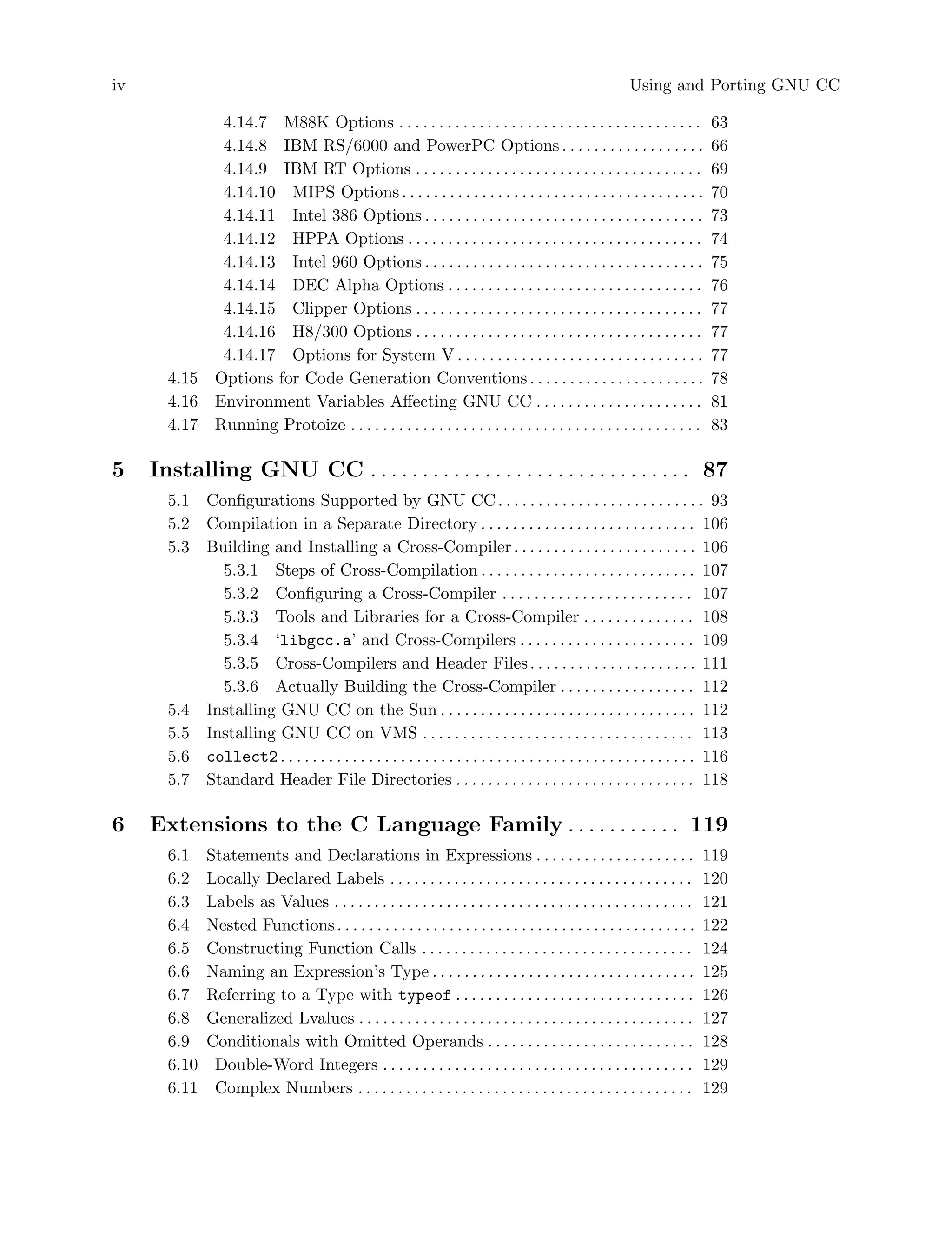 Using Gcc