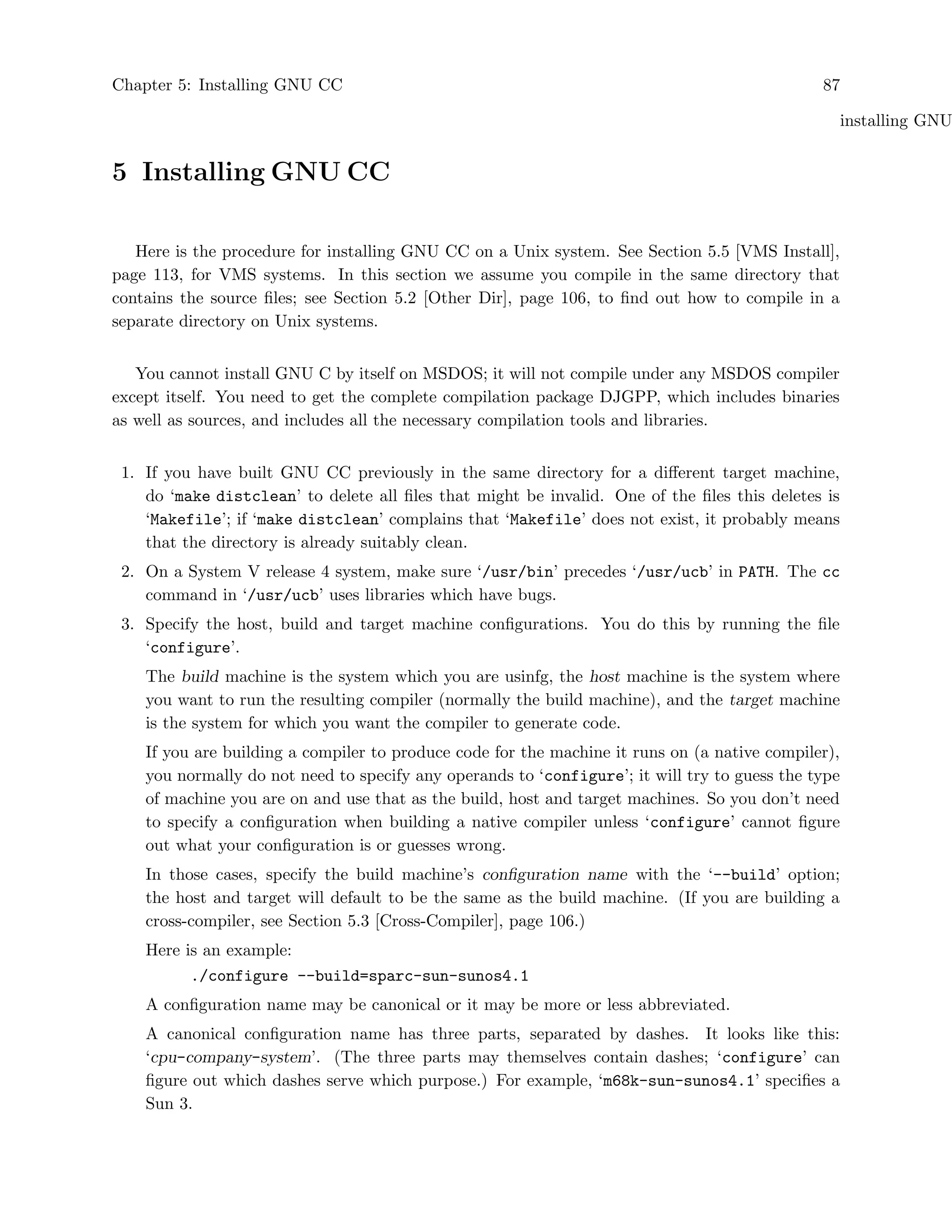 Using Gcc
