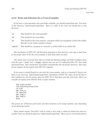 Using Gcc
