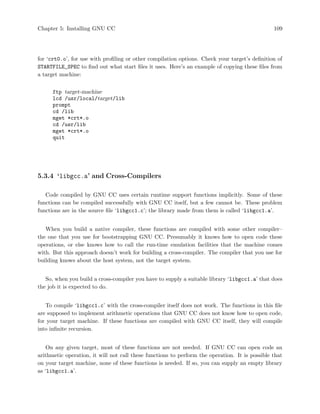 Using Gcc