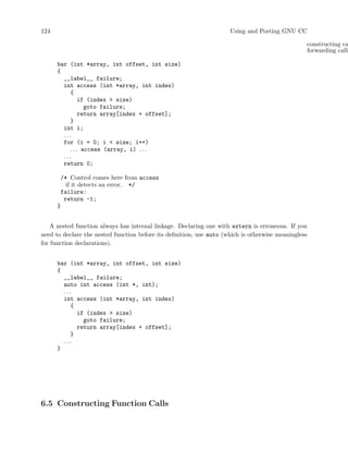Using Gcc