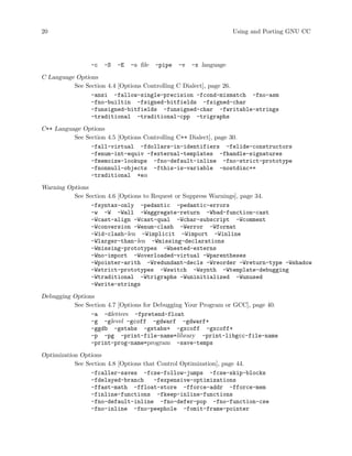 Using Gcc