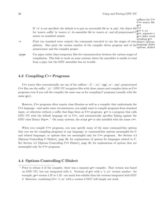 Using Gcc