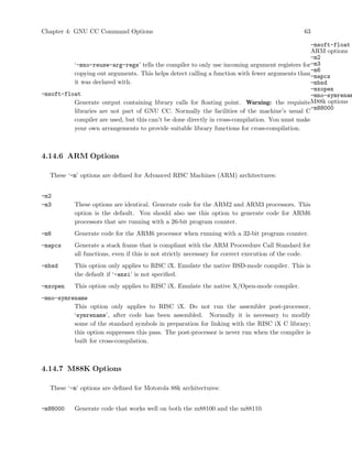 Using Gcc