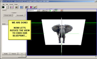 Using Image Blueprints in Gsculpt