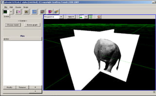 Using Image Blueprints in Gsculpt