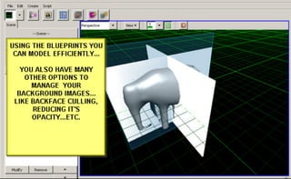 Using Image Blueprints in Gsculpt