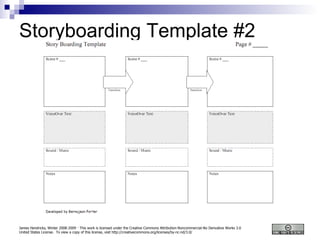 Storyboarding Template #2 