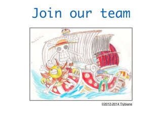 Join our team
©2012-2014 Trybiane
 
