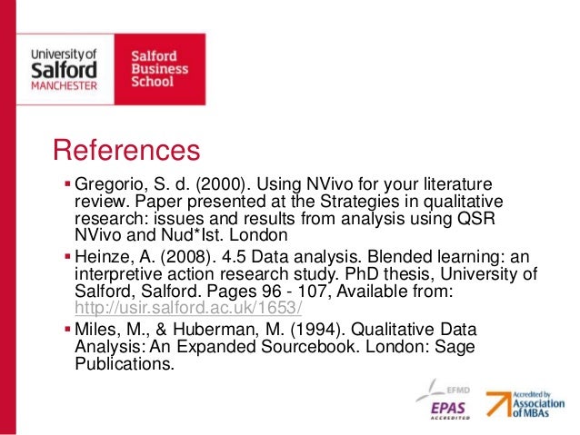 using nvivo for qualitative data analysis