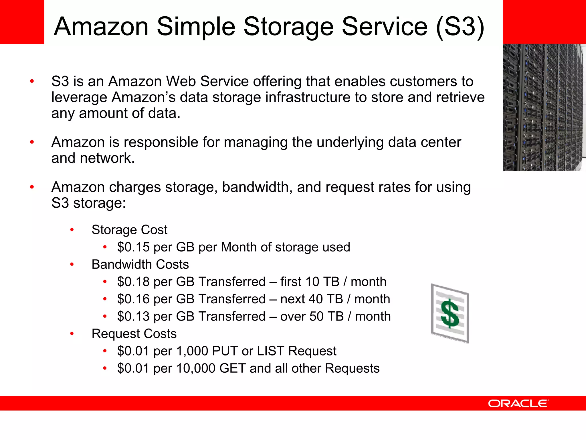 Using Oracle Database with Amazon Web Services