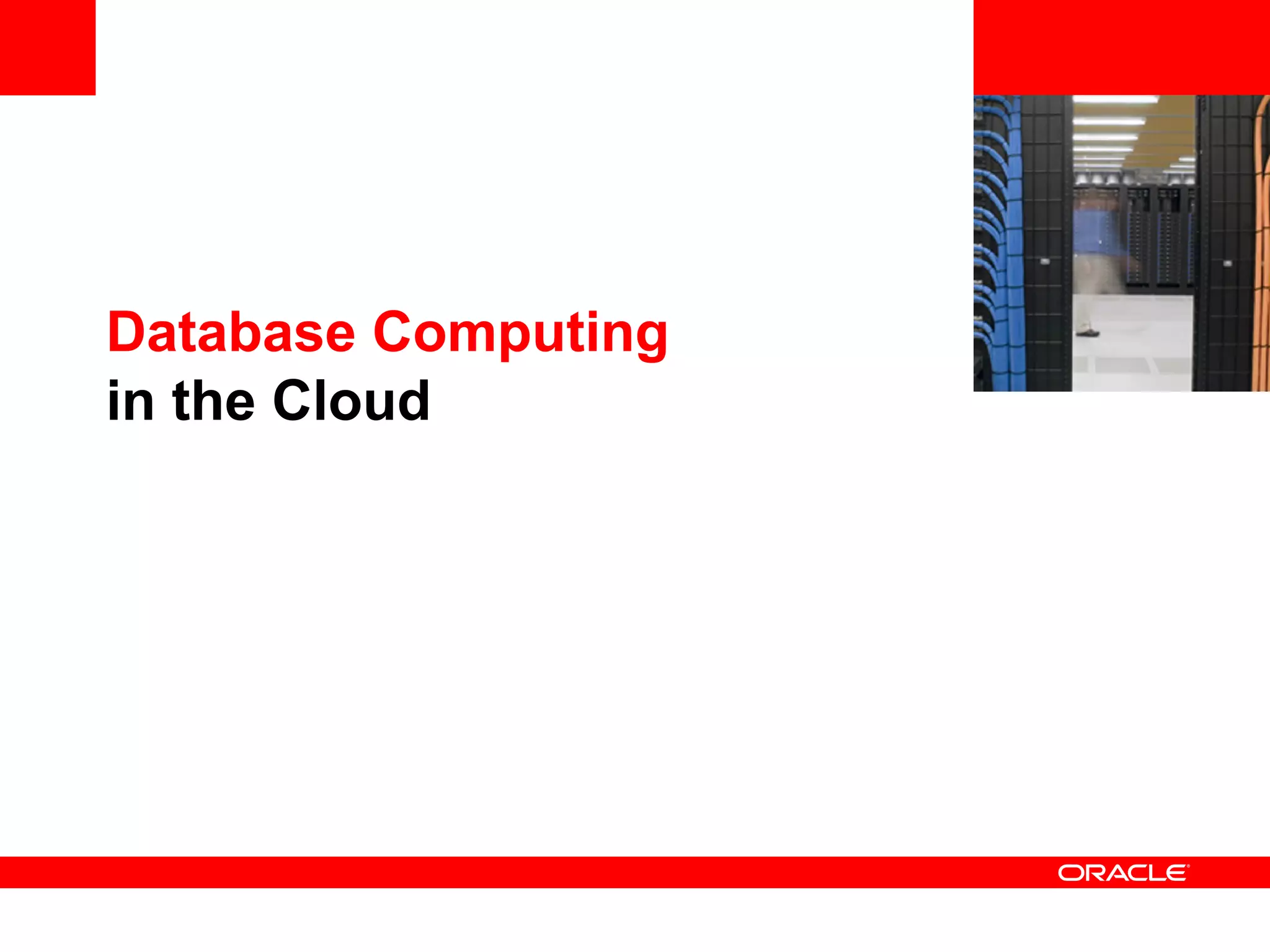 Using Oracle Database with Amazon Web Services
