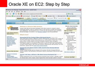 Using Oracle Database with Amazon Web Services