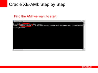 Using Oracle Database with Amazon Web Services