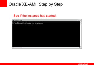 Using Oracle Database with Amazon Web Services