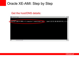 Using Oracle Database with Amazon Web Services