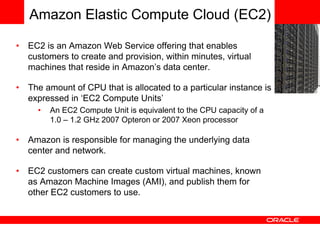 Using Oracle Database with Amazon Web Services