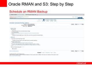 Using Oracle Database with Amazon Web Services