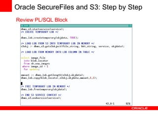 Using Oracle Database with Amazon Web Services