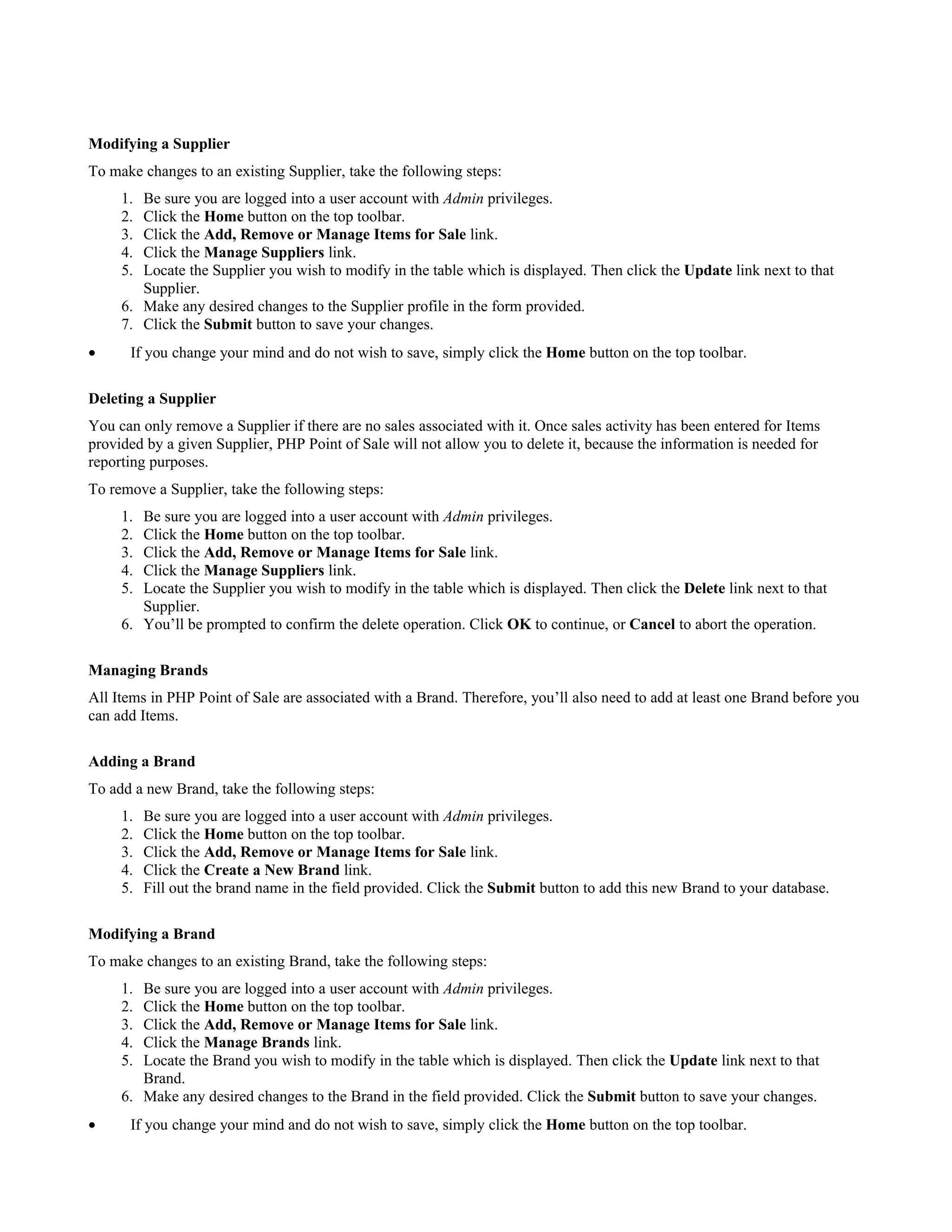Using PHP Point of Sale | PDF