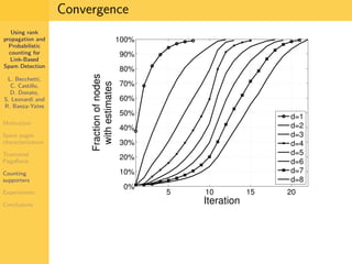 Using Rank Propagation for Spam Detection (WebKDD 2006)