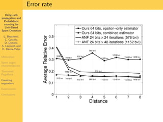 Using Rank Propagation for Spam Detection (WebKDD 2006)