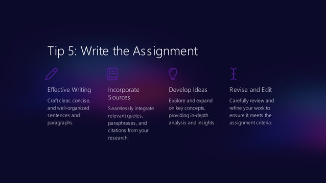 Using Simple Tips to Create a Perfect Assignment | PPT
