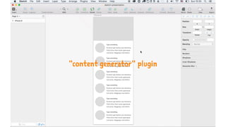 "content generator" plugin
 