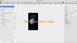 "Sketch constraints" plugin
 