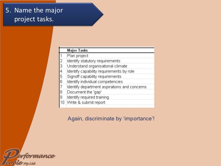using the one page project manager