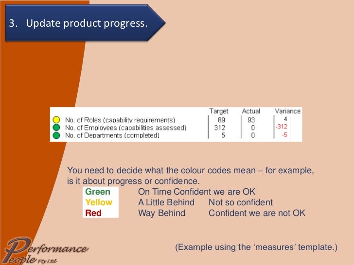 using the one page project manager