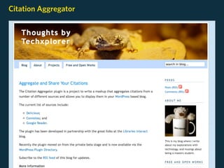 Citation Aggregator
 