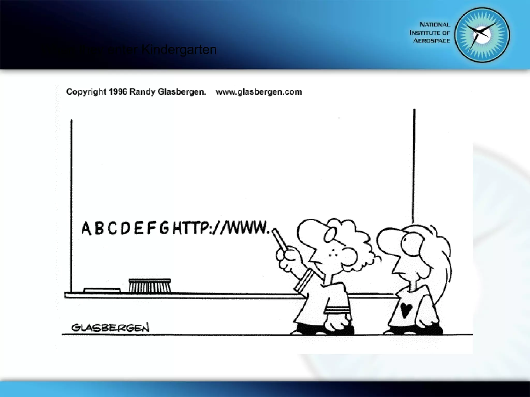 When they enter Kindergarten 