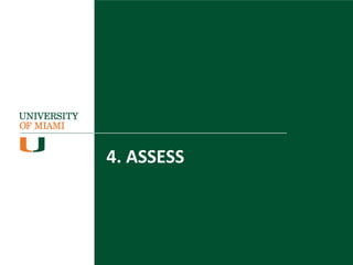 4. ASSESS
 