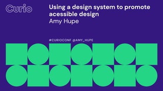 Amy Hupe
Senior Content Designer 
GOV.UK Design System team 
@Amy_Hupe
 