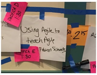 Using Agile to Teach Agile