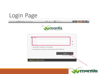 Login Page
 