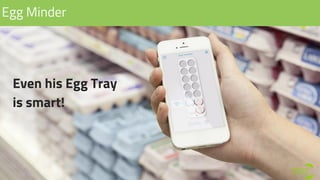 Egg Minder
Even his Egg Tray
is smart!
 