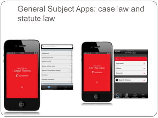 Individual Law Subjects
 Oxford University Press law concentrate revision apps
    (contract, criminal, EU, equity & trus...