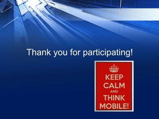 Thank you for participating!
 