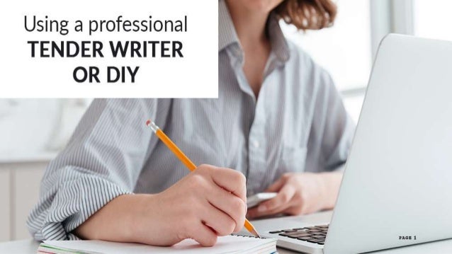 Using a professional tender writer or DIY 2 using a professional tender writer or diy 1 638