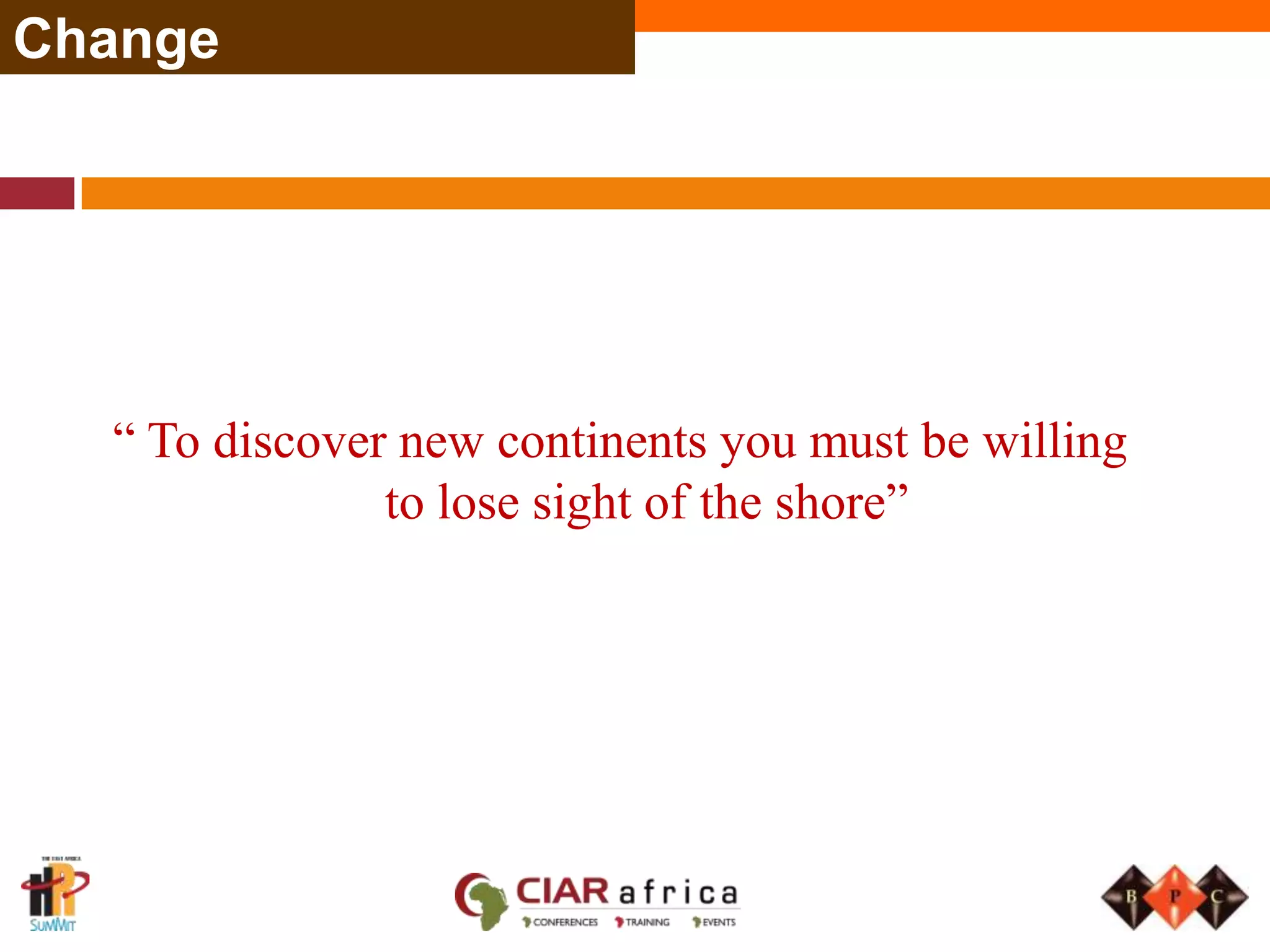 ChangeIrreversible Future