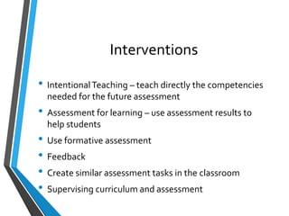 Using assessment to inform instructional decisions | PDF